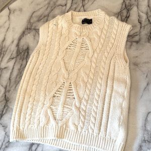 ASOS sleeveless sweater